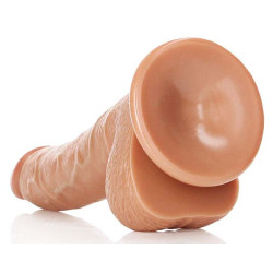 Real Rock Ultra Skin Gode réaliste Curved Kurt 15 x 3.7cm Latino